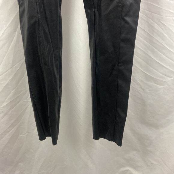H&M Faux Leather Pants Women’s Size 10 Black NWT - Picture 9 of 14